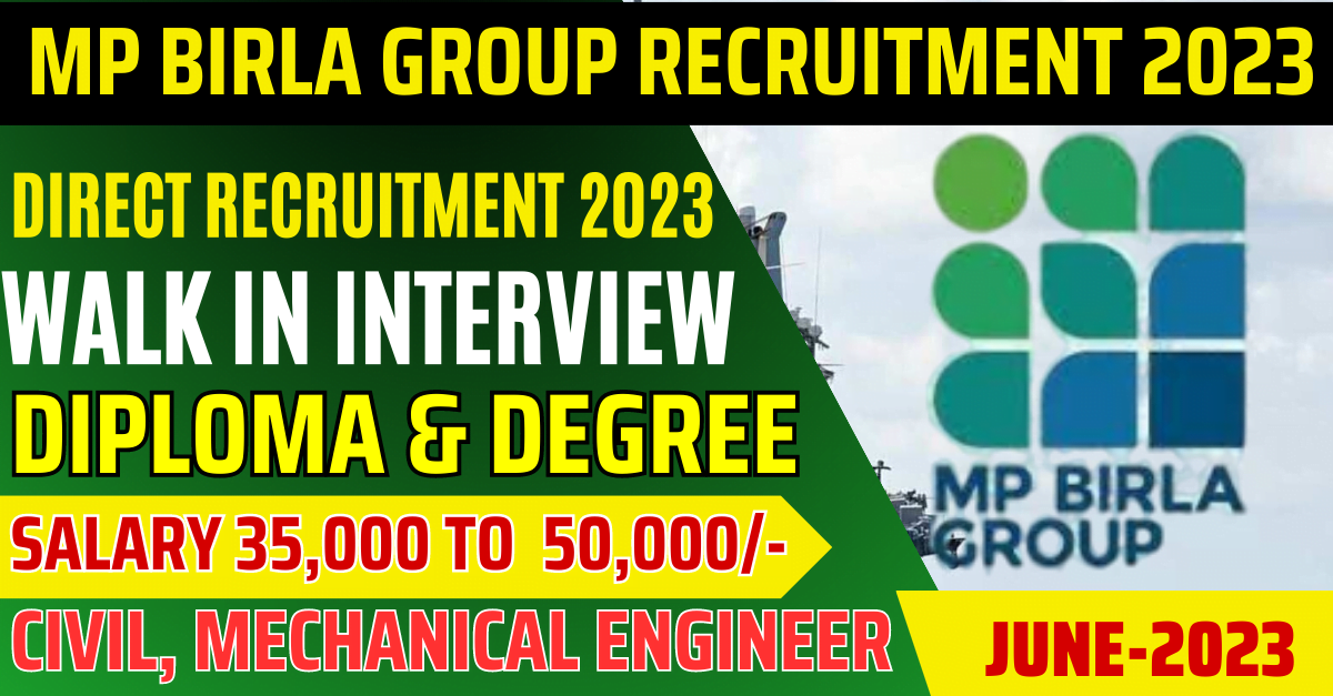 Unlock Your Potential: Join the MP Birla Group's Vindhya Telelinks for Exciting Civil Engineering Opportunities 2023