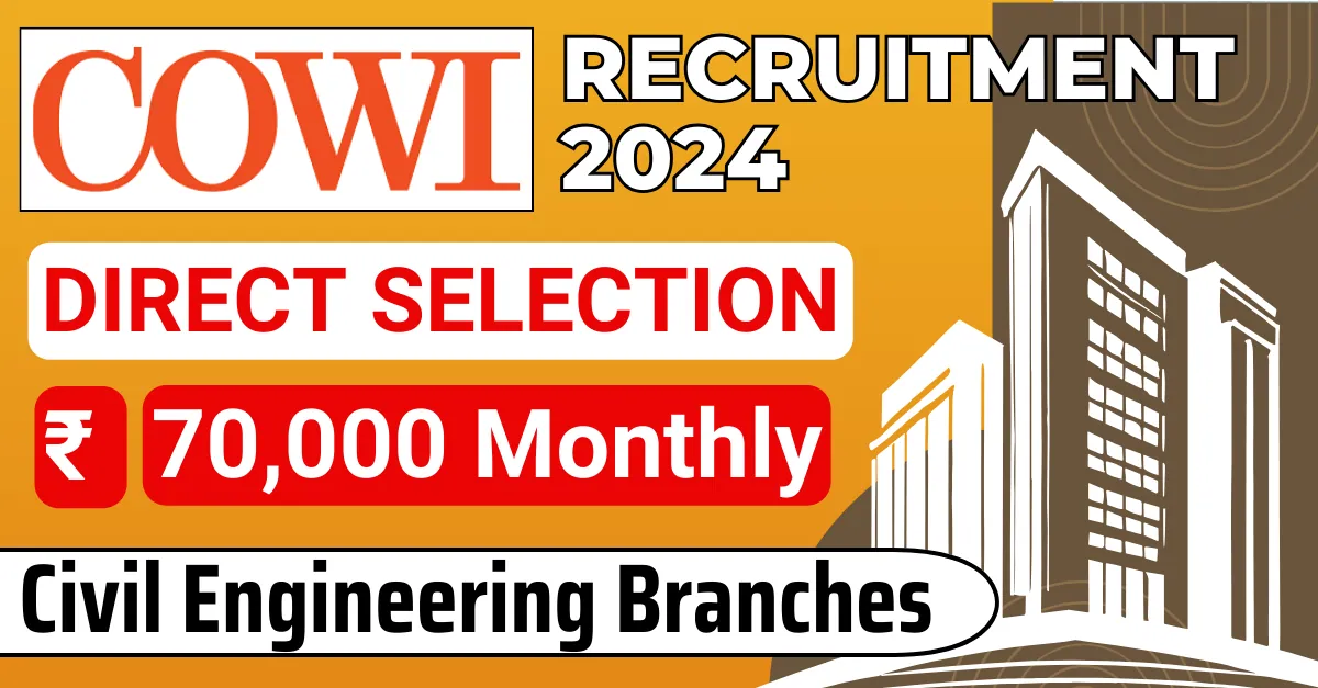 COWI Recruitment 2024 Highway Design Engineer Opportunity