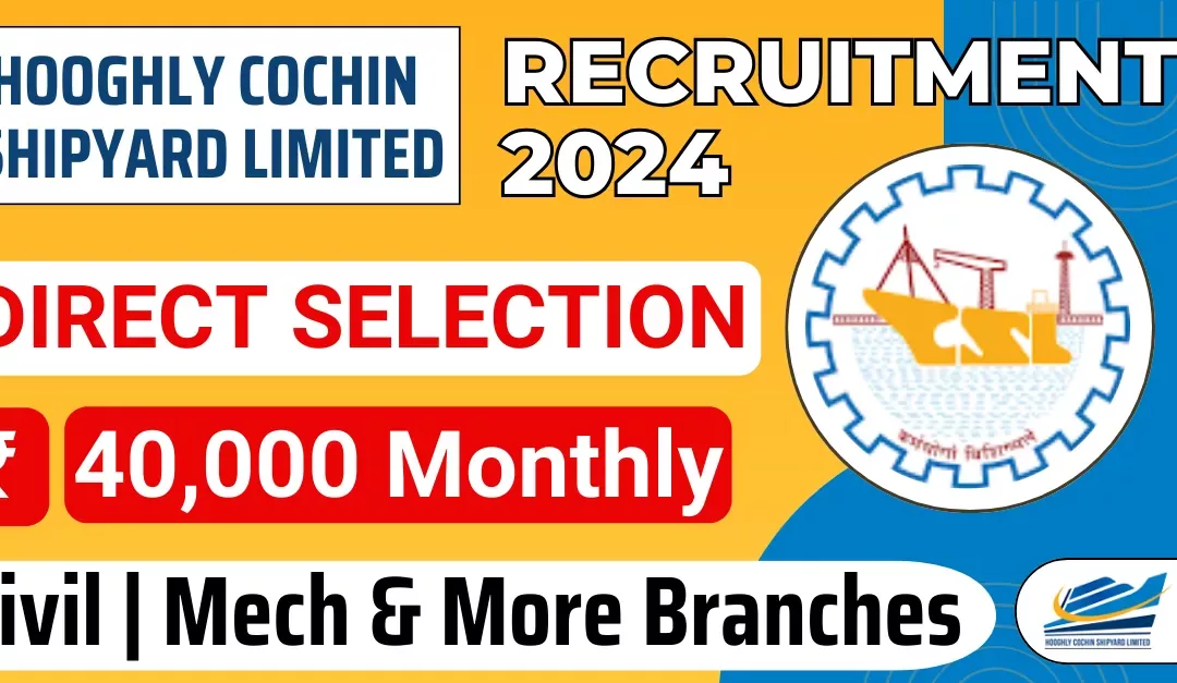 HCSL Recruitment 2024! Civil/Mech/Elec Project Officers: upto Rs 40,000 | Howrah & Guwahati | Apply Today!